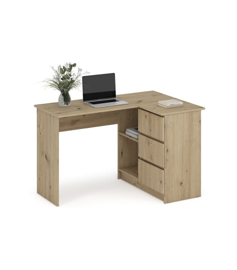 BEGA biurko, dąb artisan (2p1szt)