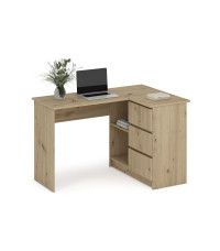 BEGA biurko, dąb artisan (2p1szt)