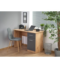 ELMO biurko dąb wotan / antracyt (1p1szt)