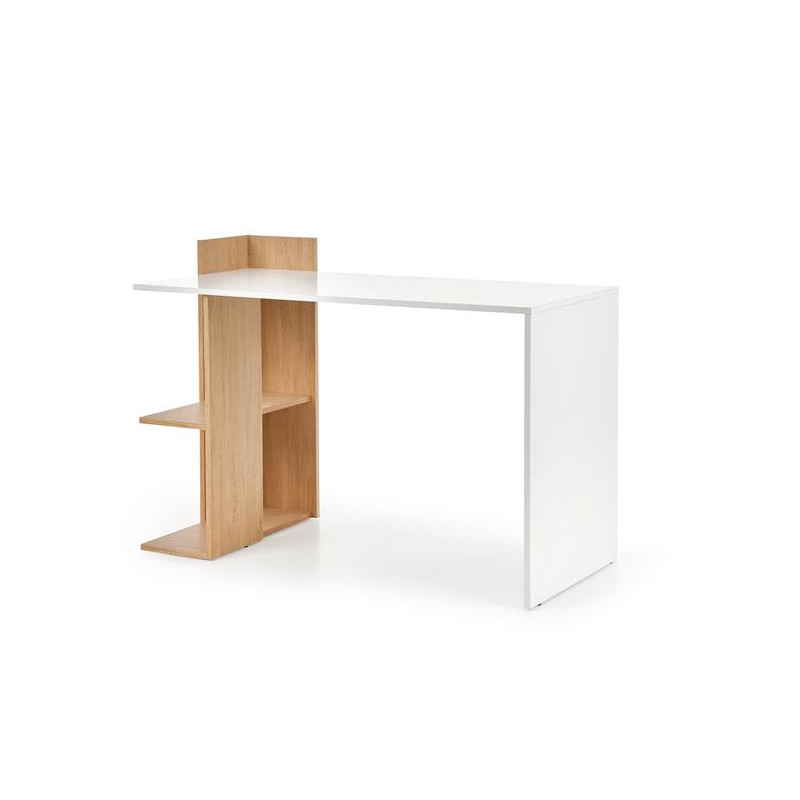 FINO biurko dąb złoty / biały (1p1szt)