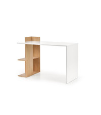 FINO biurko dąb złoty / biały (1p1szt)