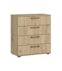 FLEX system szaf modułowych - KOMODA KM-1 dąb artisan (1P1SZT)