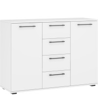 FLEX system szaf modułowych - KOMODA KM-2 biały (2P1SZT)