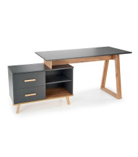 SERGIO XL biurko antracyt / d.wotan (2p1szt)