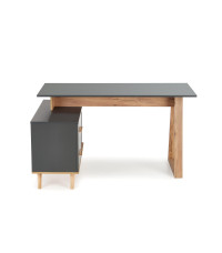 SERGIO XL biurko antracyt / d.wotan (2p1szt)