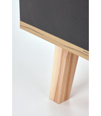 SERGIO biurko antracyt / d.wotan (2p1szt)