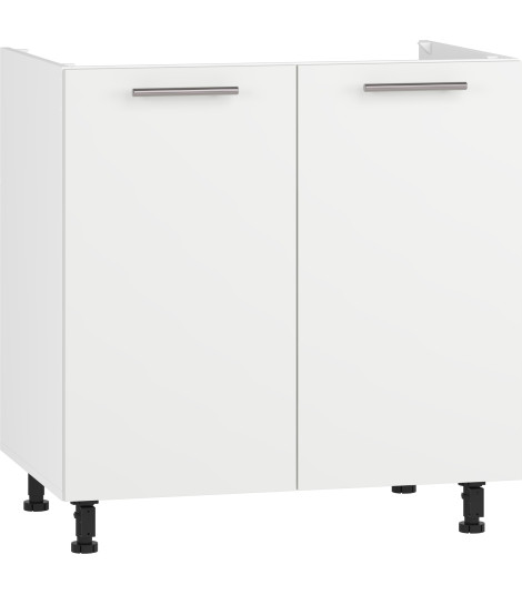 VENTO DK-80/82 szafka zlewozmywakowa front: biały mat (1p1szt)