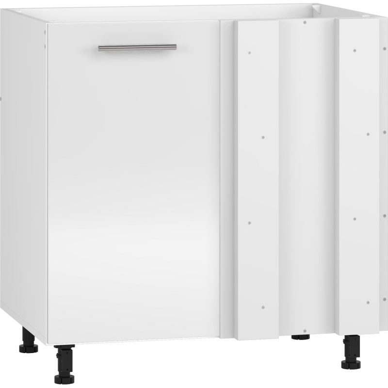 VENTO DKN-100/82 szafka zlewozmywakowa narożna front: biały (1p1szt)