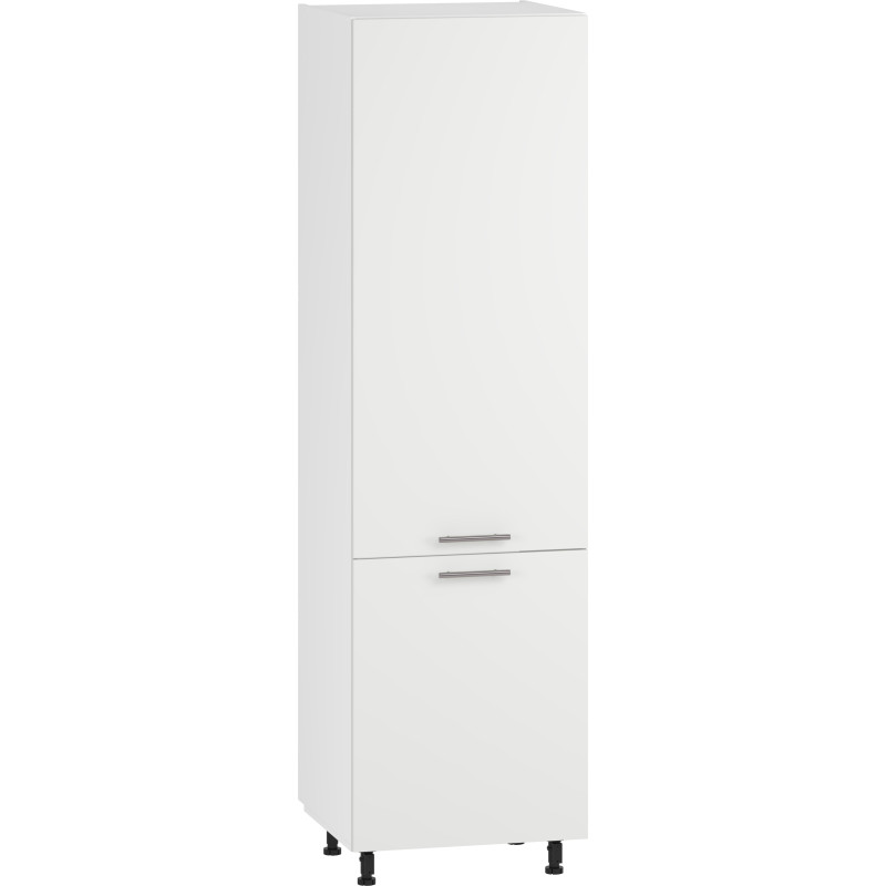 VENTO DL-60/214 szafka dolna wysoka front: biały mat (2p1szt) szafka pod zabudowę lodówki