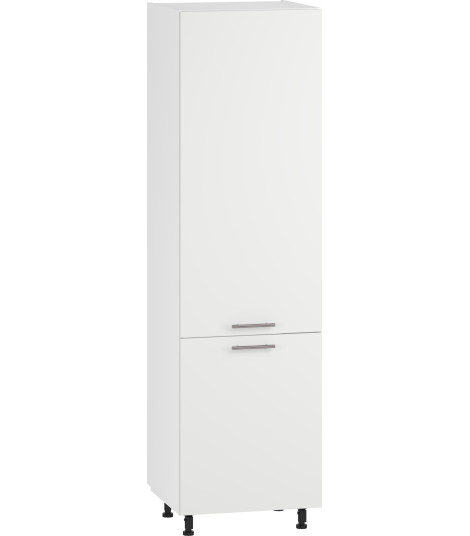 VENTO DL-60/214 szafka dolna wysoka front: biały mat (2p1szt) szafka pod zabudowę lodówki