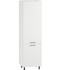 VENTO DL-60/214 szafka dolna wysoka front: biały mat (2p1szt) szafka pod zabudowę lodówki