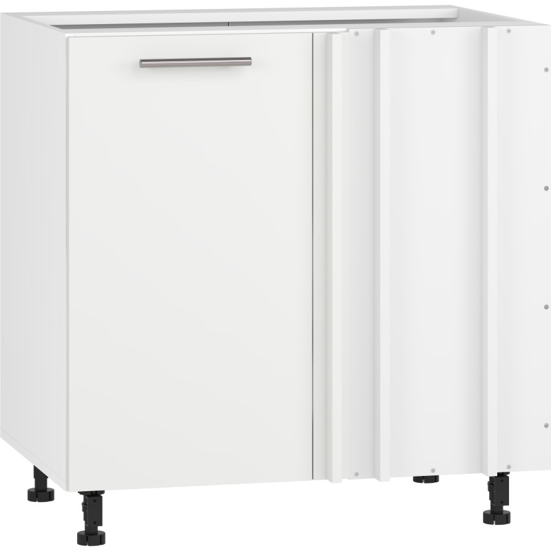 VENTO DN-100/82 szafka dolna narożna front: biały mat (1p1szt)