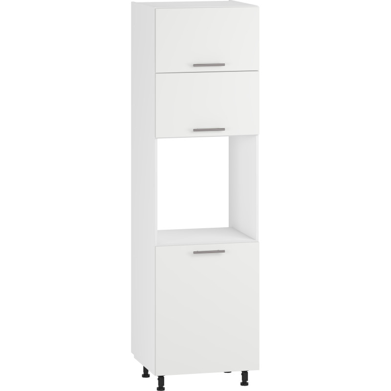 VENTO DP-60/214 szafka dolna wysoka front: biały mat (2p1szt)