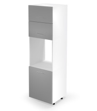VENTO DP-60/214 szafka dolna wysoka front: jasny popiel (2p1szt)