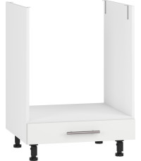 VENTO DP-60/82 szafka dolna pod zabudowę piekarnika front: biały mat (1p1szt) szuflada