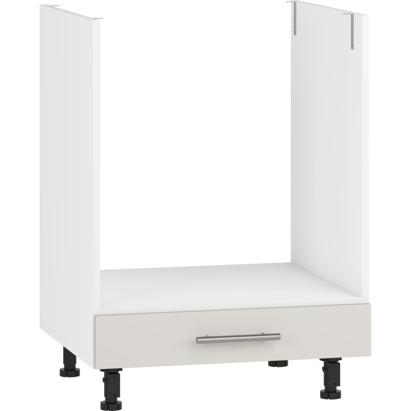 VENTO DP-60/82 szafka dolna pod zabudowę piekarnika front: kaszmir (1p1szt) szuflada