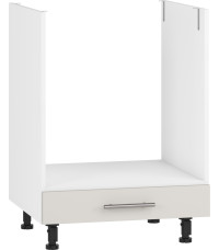 VENTO DP-60/82 szafka dolna pod zabudowę piekarnika front: kaszmir (1p1szt) szuflada