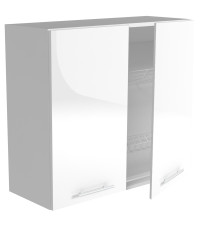 VENTO GC-80/72 szafka górna z ociekaczem, front: biały (2p1szt)