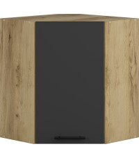 VENTO GN-60/72 szafka górna narożna front: antracyt (1p1szt)