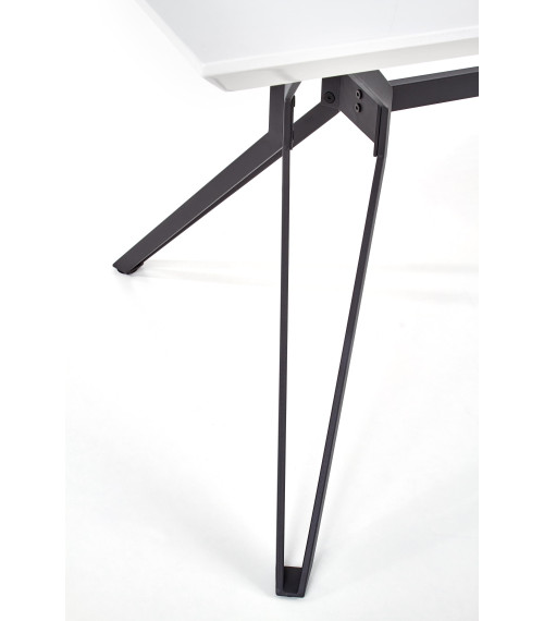 PASCAL stół biało - czarny (2p1szt)
