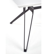 PASCAL stół biało - czarny (2p1szt)