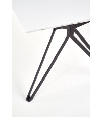 PASCAL stół biało - czarny (2p1szt)