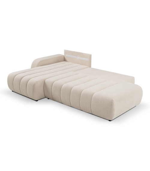 Narożnik rozkładany z pojemnikiem na pościel Baloo lewostronny LAMBI 8