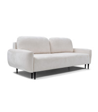 Sofa rozkładana z pojemnikiem na pościel Boho Perfect Harmony 01, nogi Czarne