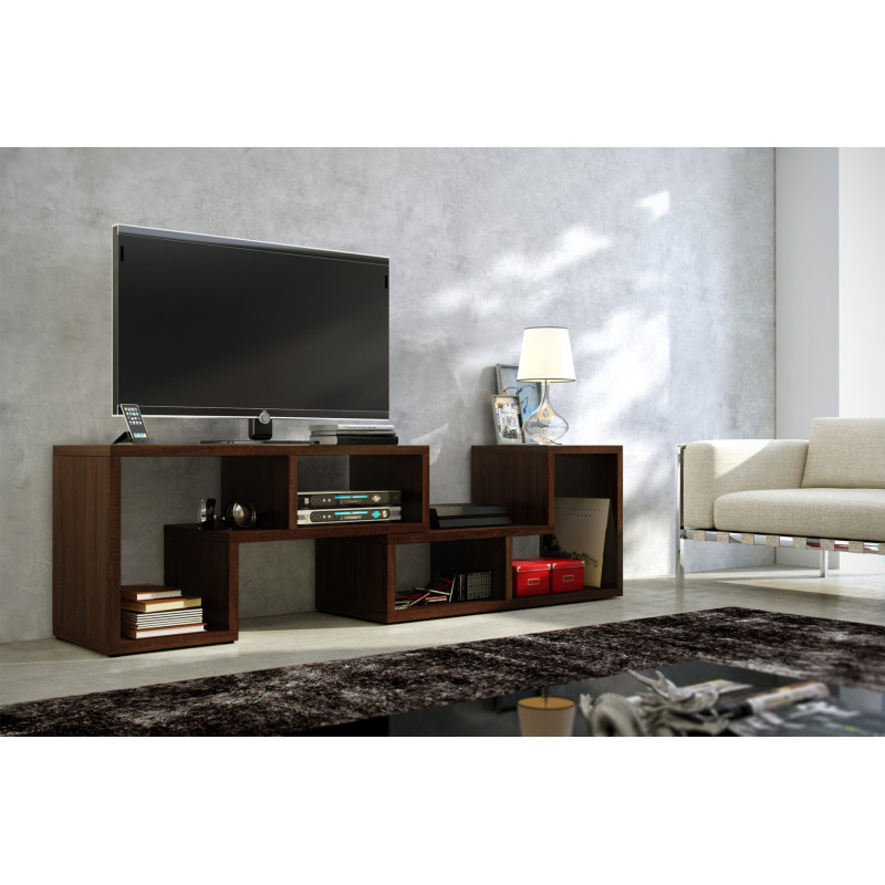 Regał / RTV / stolik Top Sonoma ciemna