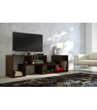 Regał / RTV / stolik Top Sonoma ciemna