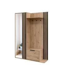 Garderoba Amber 140 Artisan / Lustro