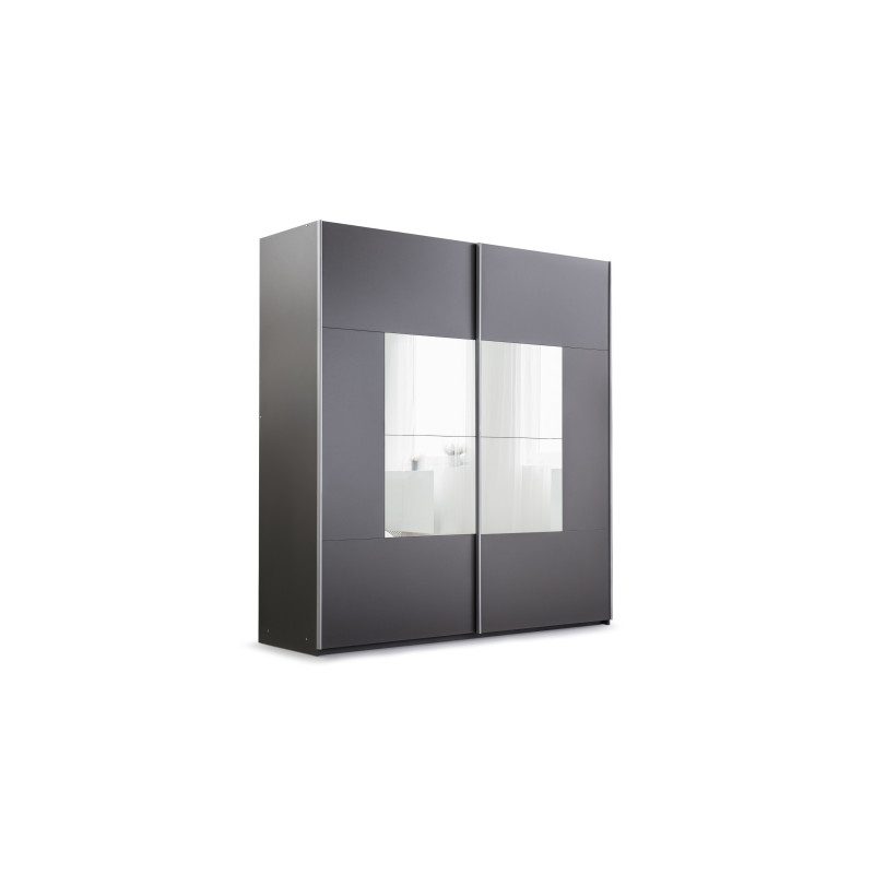 Szafa Boston 203 Grafit / Lustro