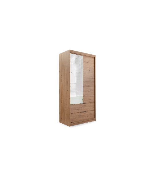Szafa Majorka 103 Dąb Artisan / Lustro