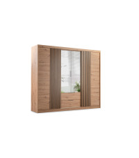 Szafa Majorka 250 Dąb Artisan / Lustro