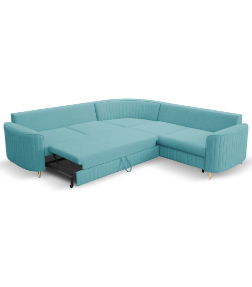 Narożnik Laren prawy (FUNKCJA SPANIA +POJEMNIK) CASTEL 70