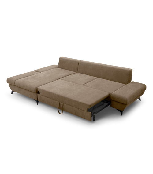 Narożnik rozkładany z pojemnikiem na pościel Vento lewostronny - Asti 5