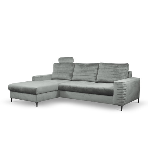 COLLIN narożnik GREY 16 LEWY