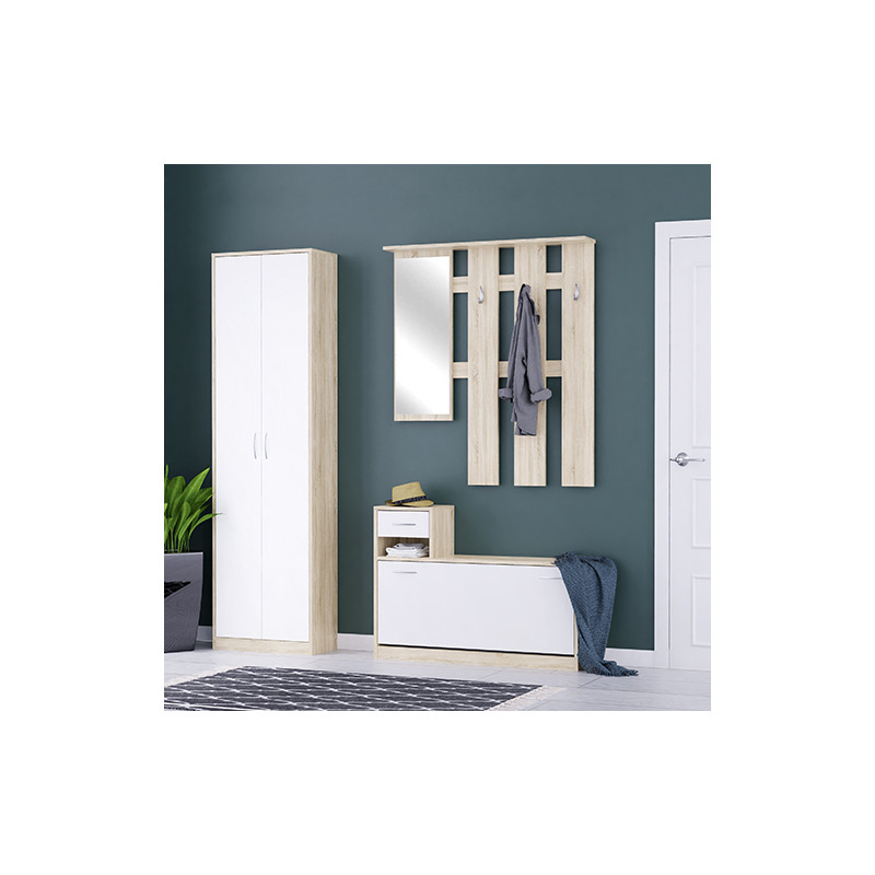 Garderoba Alaska SONOMA/BIAŁY