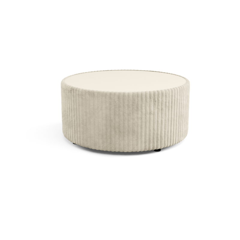 MIO stolik tapicerowany okrągły TILIA 03