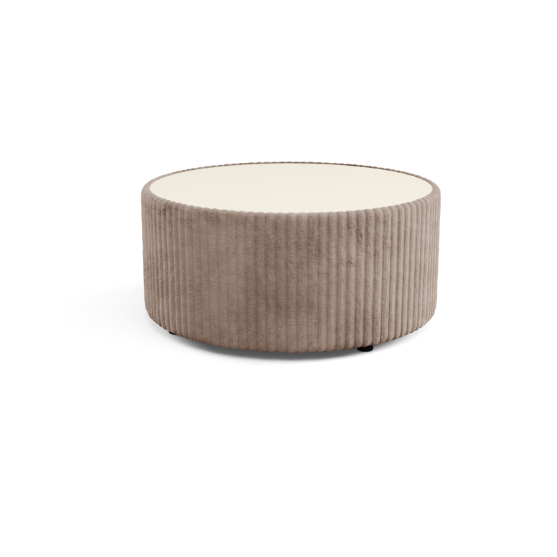 MIO stolik tapicerowany okrągły TILIA 17