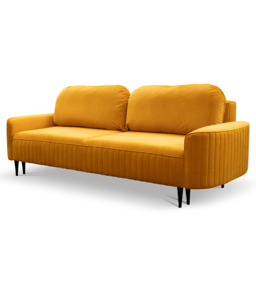 Sofa VENA tk. VELUTTO 8 MUSTARD