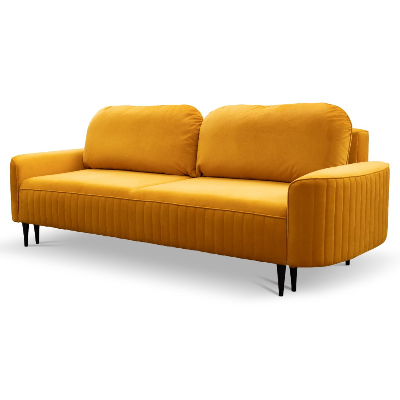 Sofa VENA tk. VELUTTO 8 MUSTARD