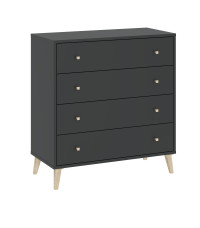 Komoda Salford 4S - antracyt