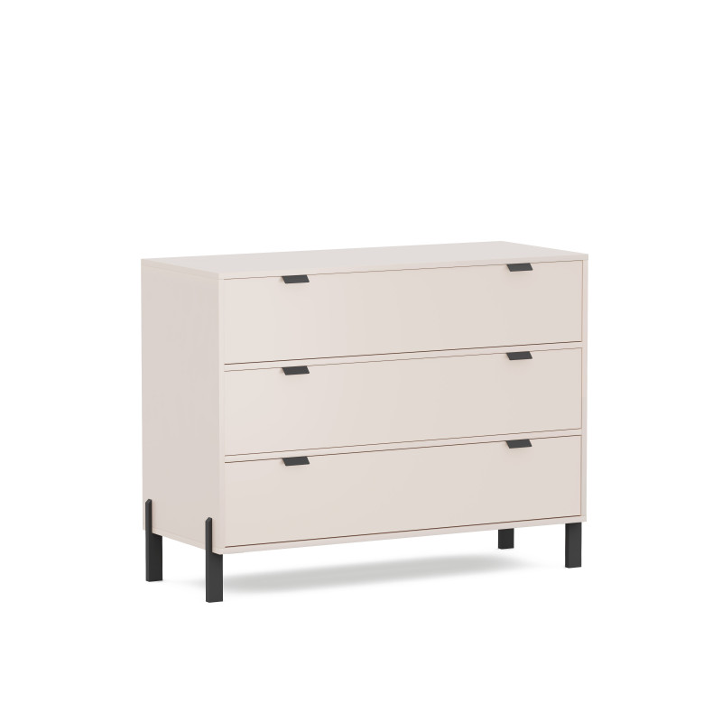Komoda cremona 3s - beż piaskowy