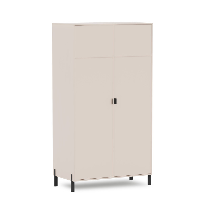 Szafa Cremona 2d - beż piaskowy