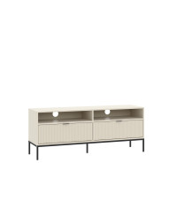 Szafka RTV Ontario 2S - kaszmir ryflowany