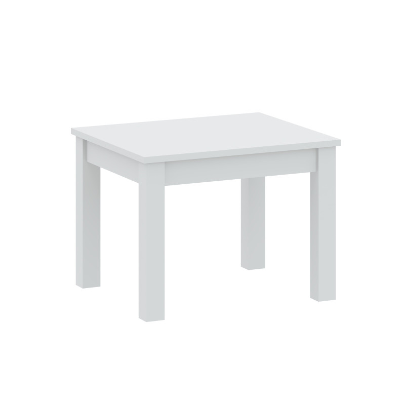 Stolik kawowy Sendi - biały