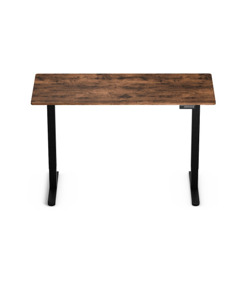 Biurko Control Lite 140 Czarny/Rustykalny