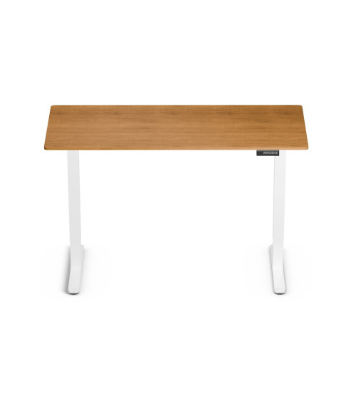 Biurko Control Lite 140 Biały/Drewno