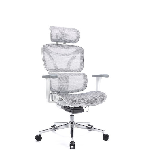 Fotel ergonomiczny Control Pro Biały